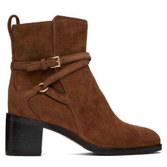 NEW Rag & Bone Hazel Buckle Bootie Brown 9.5
